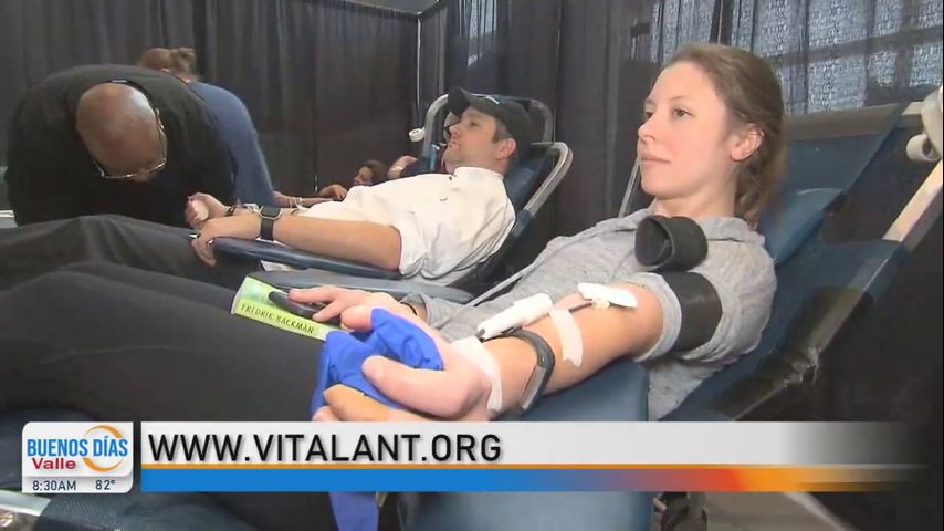 Alfonso Arredondo discusses the summer blood shortage and the need for donors