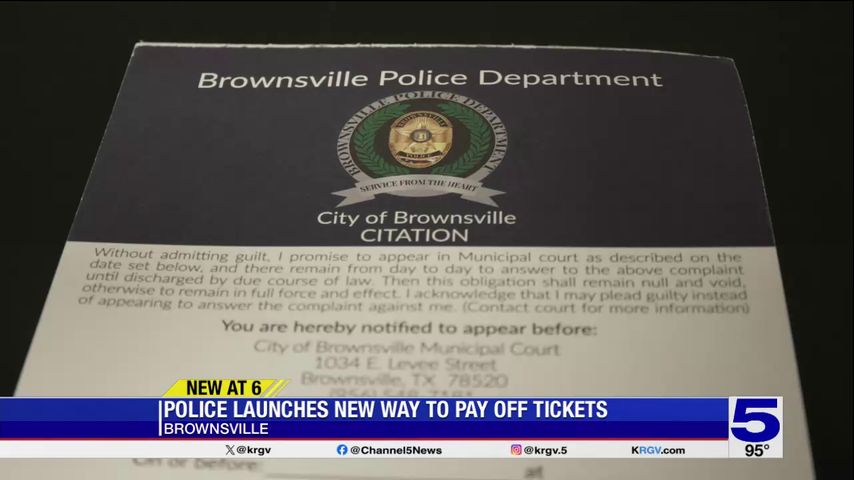 Brownsville Police Department unveils new system to pay citations