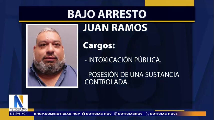 Arrestan al presidente de la junta escolar de Progreso por cargos de intoxicación y posesión