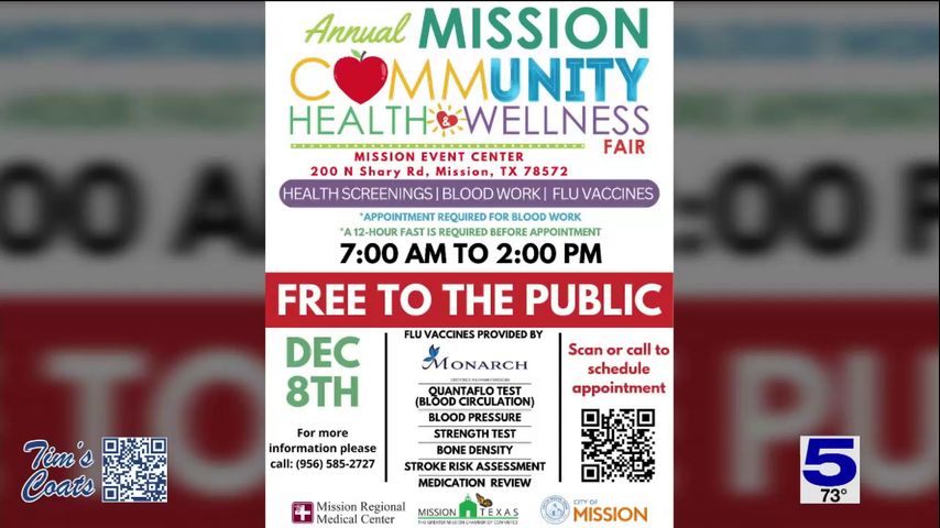 City of Mission hosting community health fair