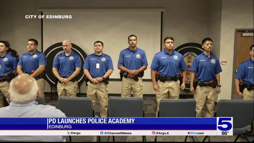 Edinburg Police Department launches accredited police academy