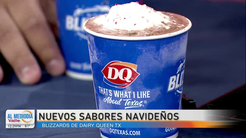 Dairy Queen presenta sus nuevos sabores navideños