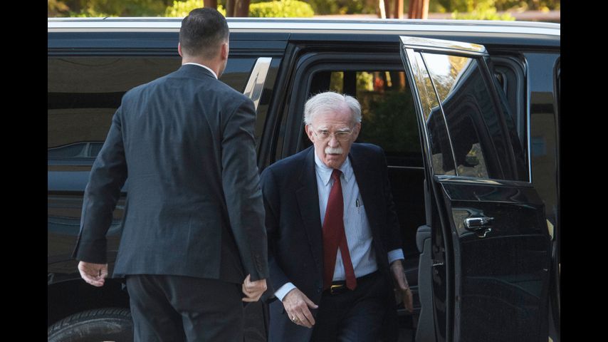 Bolton pleads not guilty in Justice Department case accusing him of sharing government secrets