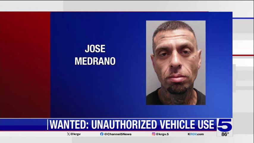 Weslaco police search for wanted man who led officers in a vehicle pursuit