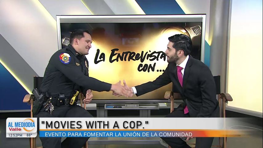 La Entrevista: Buscan fomentar una unión entre la agencia del orden y la comunidad a través de 'Movies With A Cop'