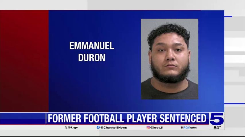 Former Edinburg football player sentenced after tackling referee