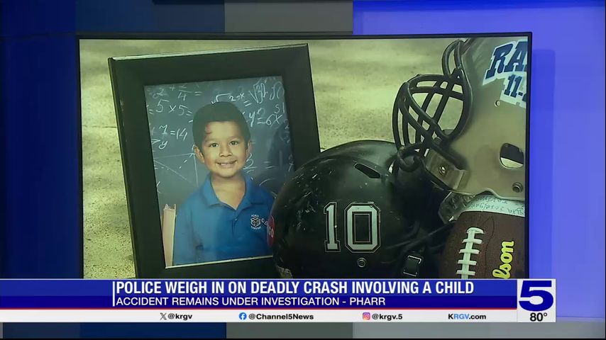 Pharr police chief releases statement regarding crash that killed 8-year-old boy