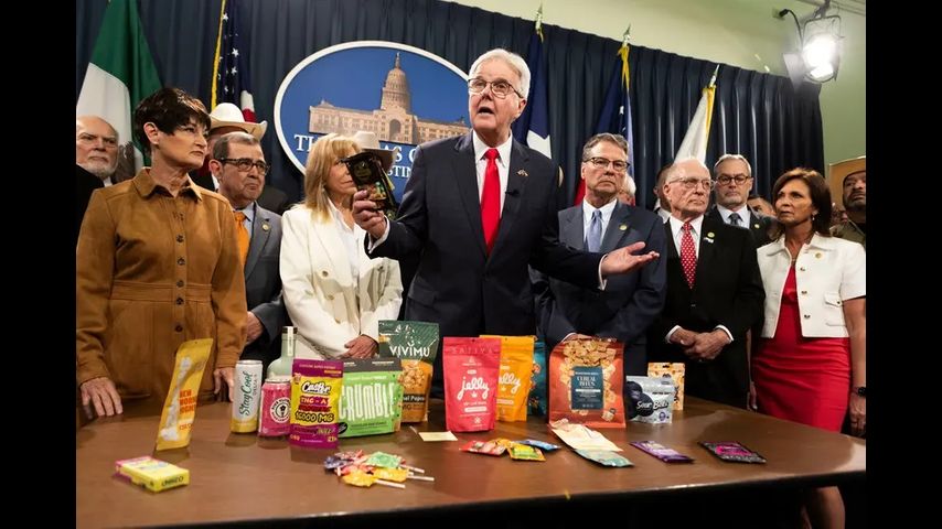Lt. Gov. Dan Patrick’s push to ban THC in Texas draws rare backlash from the right