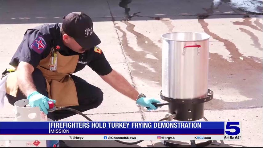 Mission firefighters offer tips for frying Thanksgiving turkeys