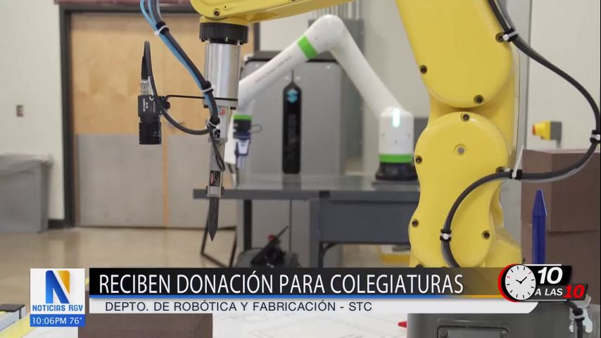 Departamento de robótica y fabricación de STC recibe donación para colegiaturas gratuitas