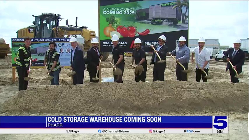 Cold storage warehouse coming soon to Pharr