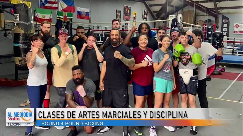 Escuela de boxeo ofrece clases de artes marciales en Brownsville