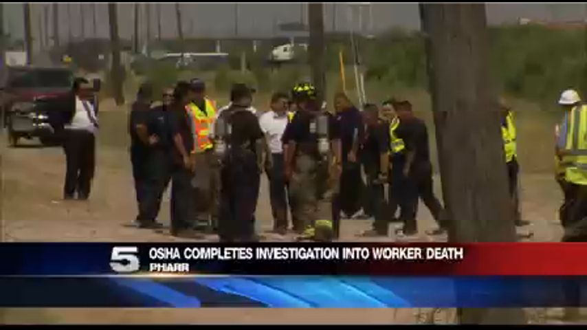 OSHA Completes Investigation into Pharr Worker’s Death