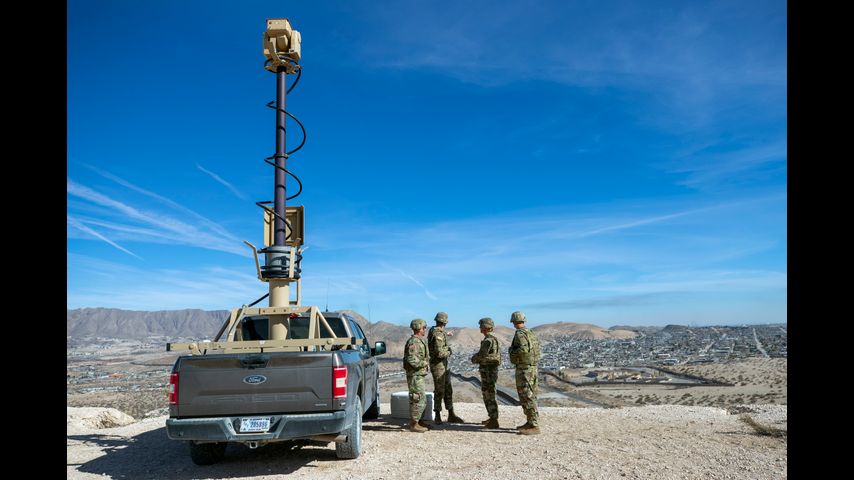 Troops begin detaining immigrants in national defense zone at border in escalation of military role