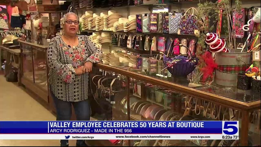 Made in the 956: Valley employee celebrates 50 years at Weslaco boutique