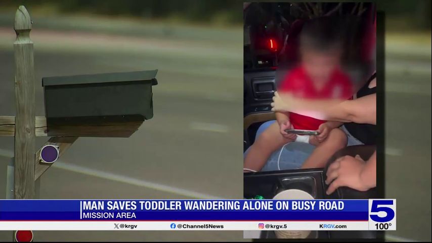 'It's just the right thing to do:' Man saves 2-year-old boy found walking alone near Mission