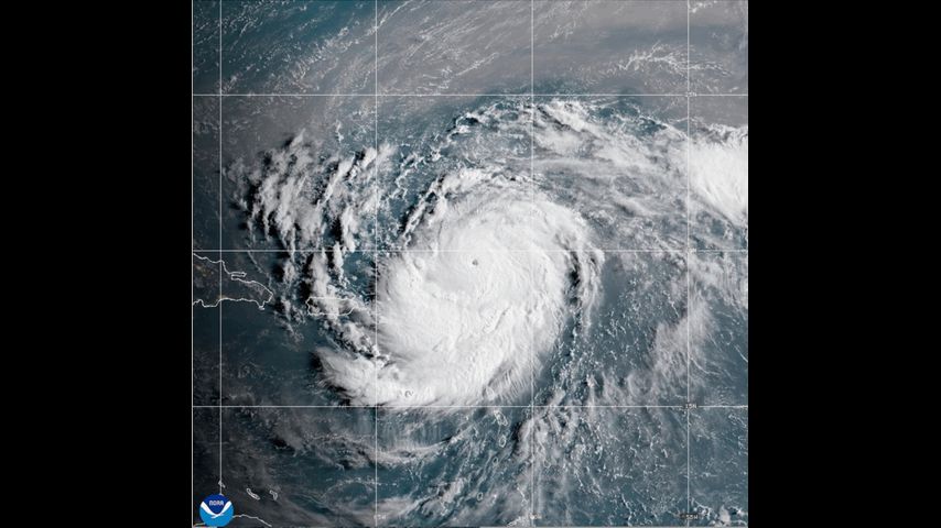 Hurricane Erin explodes in strength to a Category 5 storm in the Caribbean