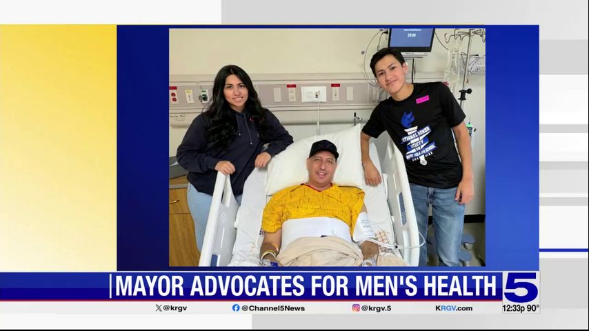 Edinburg mayor advocating for prevention on men’s health issues