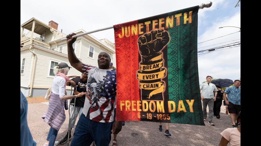 Juneteenth celebrations across the US commemorate the end of slavery