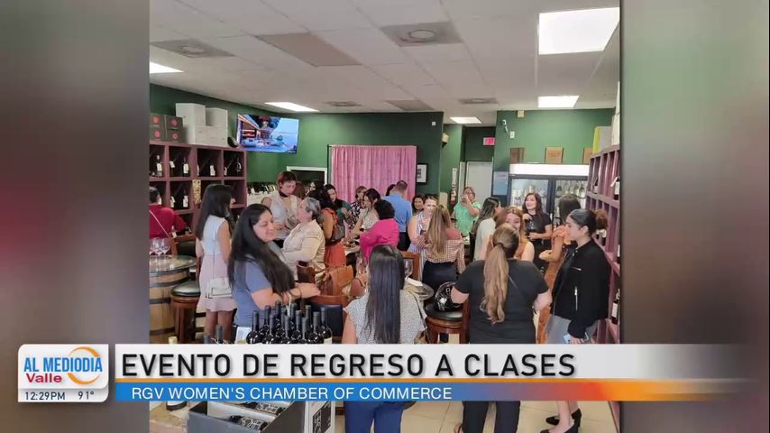 Realizan evento por el regreso a clases en Pharr