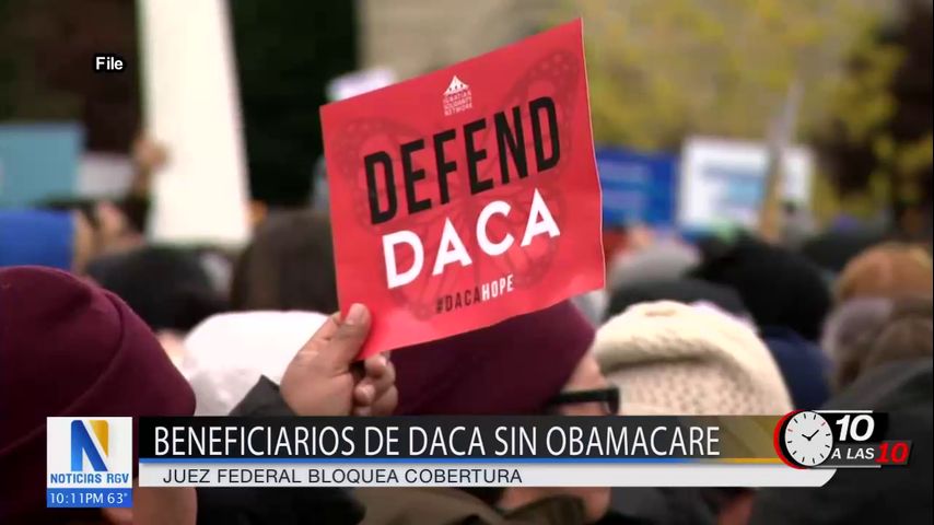 Orden judicial bloquea acceso a atención médica para beneficiarios de DACA