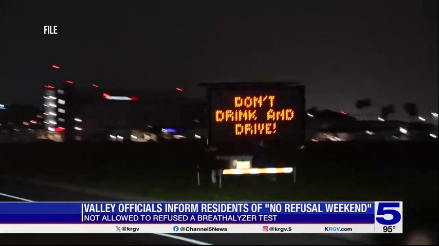 Valley officials inform residents of No Refusal weekend