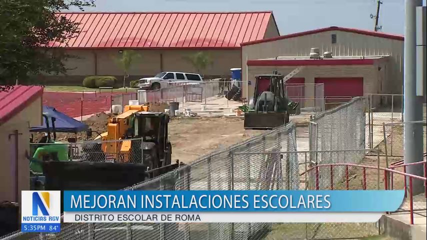 Roma ISD realiza mejoras a instalaciones escolares