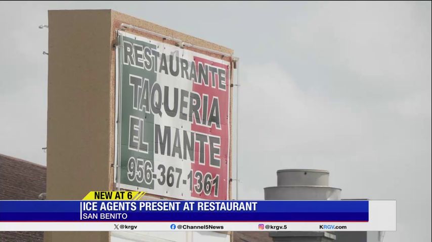 ICE confirms agents were present at San Benito taquería