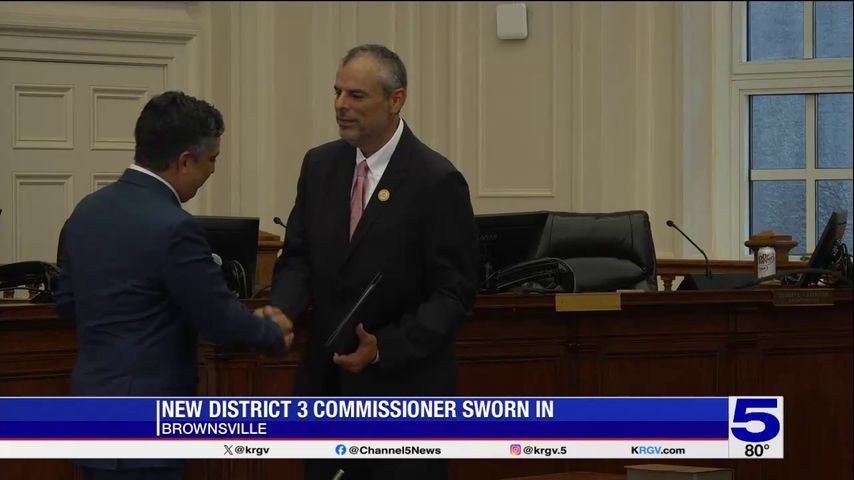 New Brownsville District 3 commissioner sworn in