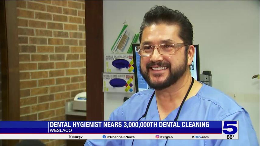 Weslaco dental hygienist cleans nearly 3 million teeth