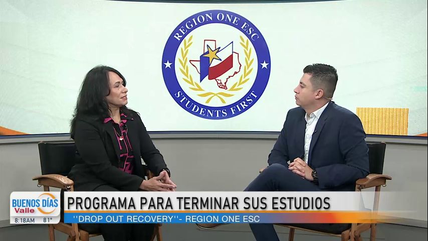 Region One ofrece programa para completar la escuela secundaria