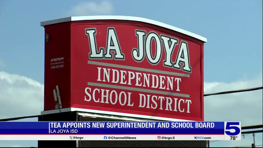 TEA appoints board of managers and new superintendent at La Joya ISD