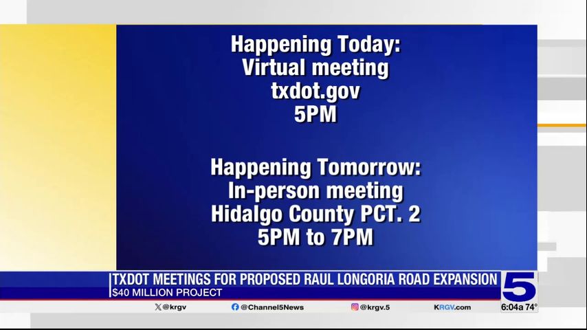 TXDOT holding first public meeting on road expansion project in San Juan