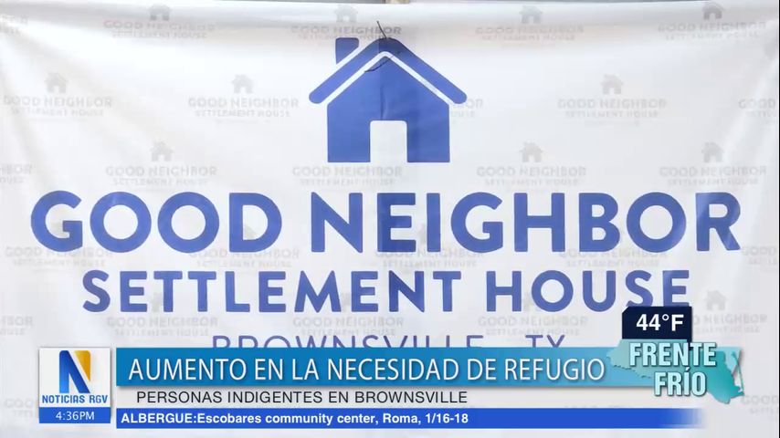 Albergues de Brownsville solicitan donaciones para indigentes