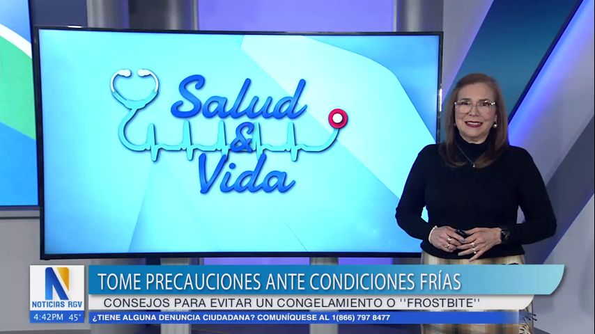 Salud y Vida: Expertos médicos recomiendan tomar precauciones contra el 'frostbite'