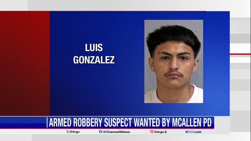 McAllen police seeking armed robbery suspect