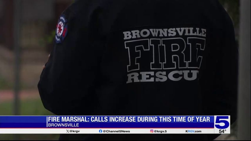 Brownsville fire calls increase during holiday season, assistant fire marshal says