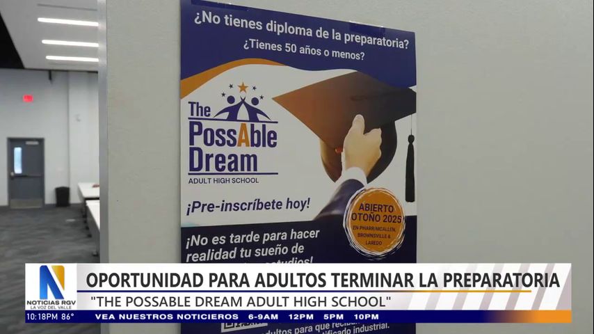 'The Possable Dream Adult High School' da la oportunidad a adultos de terminar la preparatoria