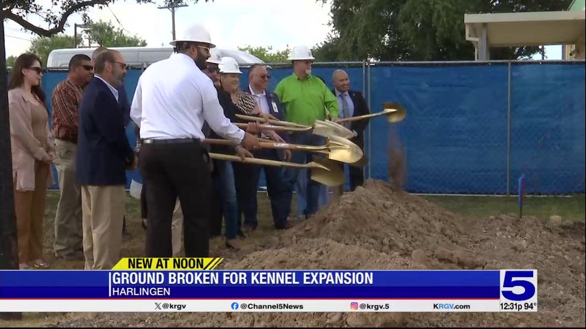 Groundbreaking held for Harlingen Animal Shelter expansion