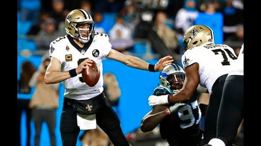 Saints' D puts clamps on Newton in 12-9 win over Panthers