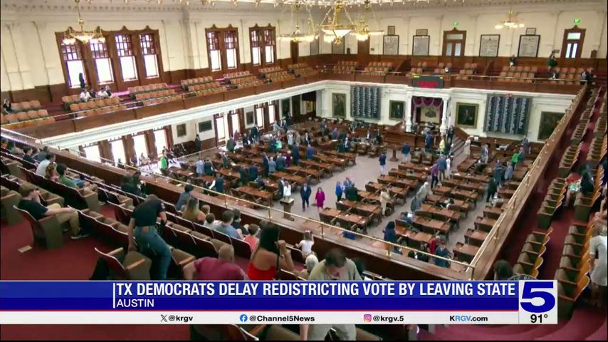 Texas Democratic chair reacts to efforts to block GOP redistricting plans