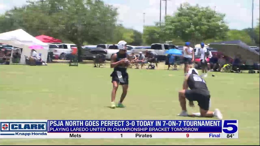 PSJA North advances to championship bracket in state 7-on-7 tournament
