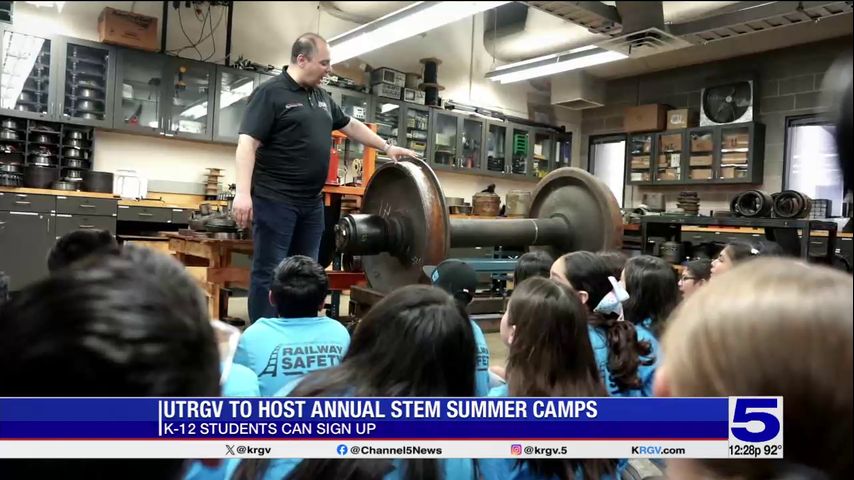 UTRGV to host annual STEM summer camps for students 3rd through 12th grade