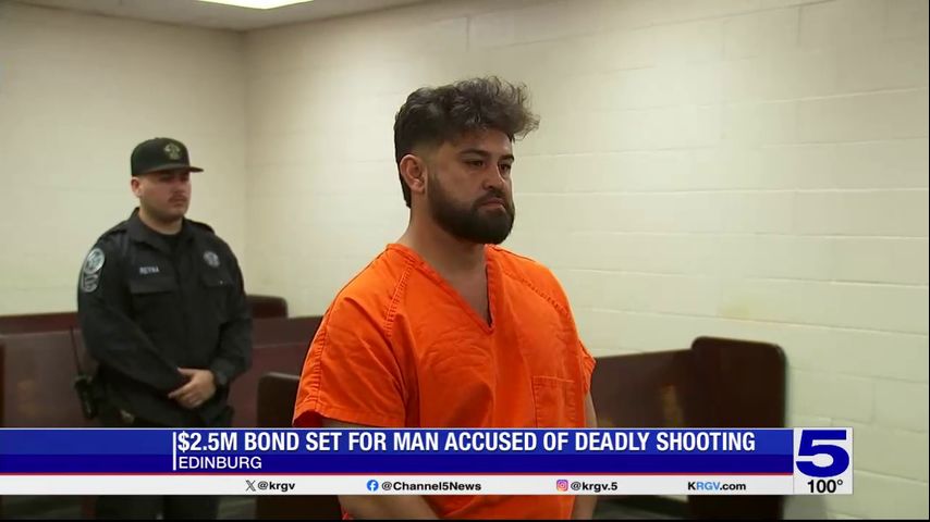Bond set for Edinburg man accused of fatally shooting man while being filmed singing