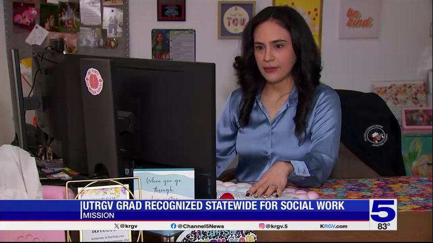 UTRGV grad recognized statewide for social work