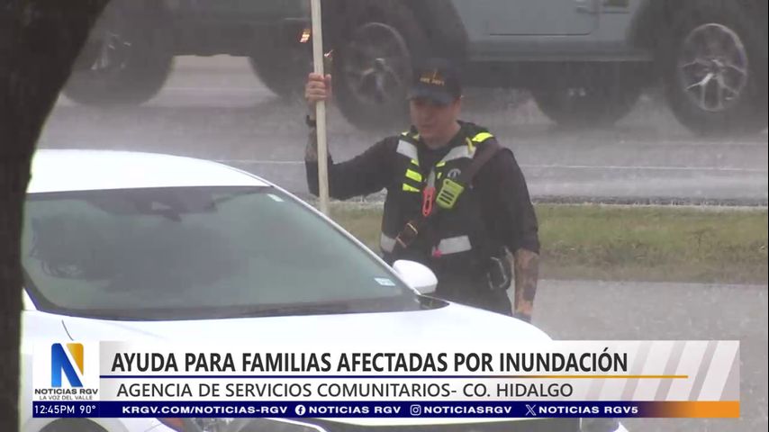 Condado Hidalgo ofrece ayuda a familias afectadas por las inundaciones