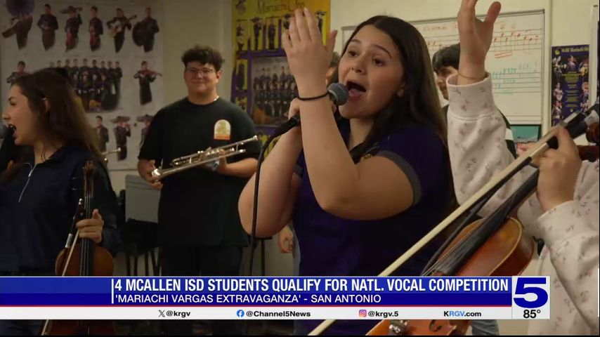 Four McAllen ISD students qualify for national vocal competition