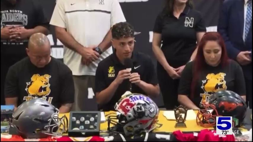 PSJA North's Markus Rendon signs with Texas Lutheran University