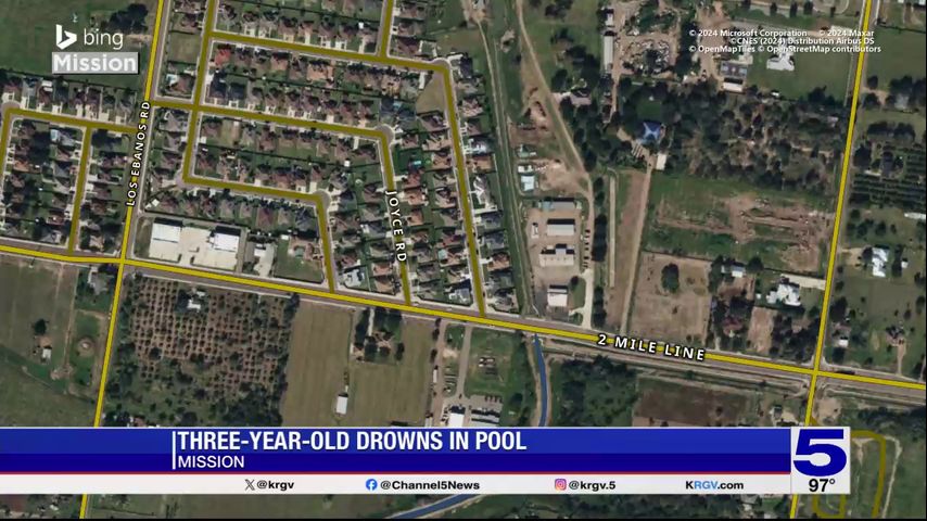 Mission police investigating drowning death of 3-year-old boy