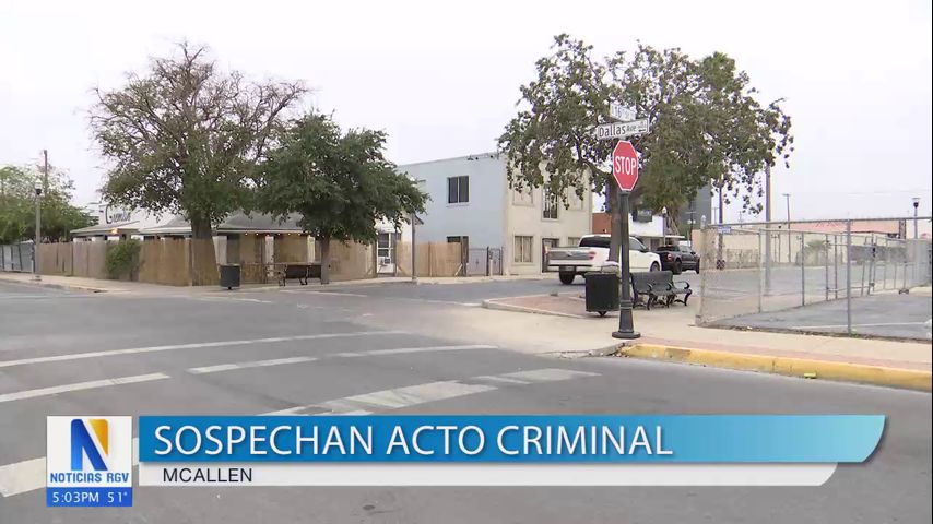 Investigan muerte de hombre encontrado en McAllen